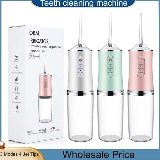 Oral Irrigator Water Flosser - 3 Modes